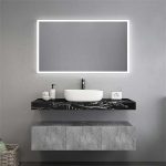 48" Modern Floating Bathroom Vanity Set with Single Vessel Sink Wall Mounted