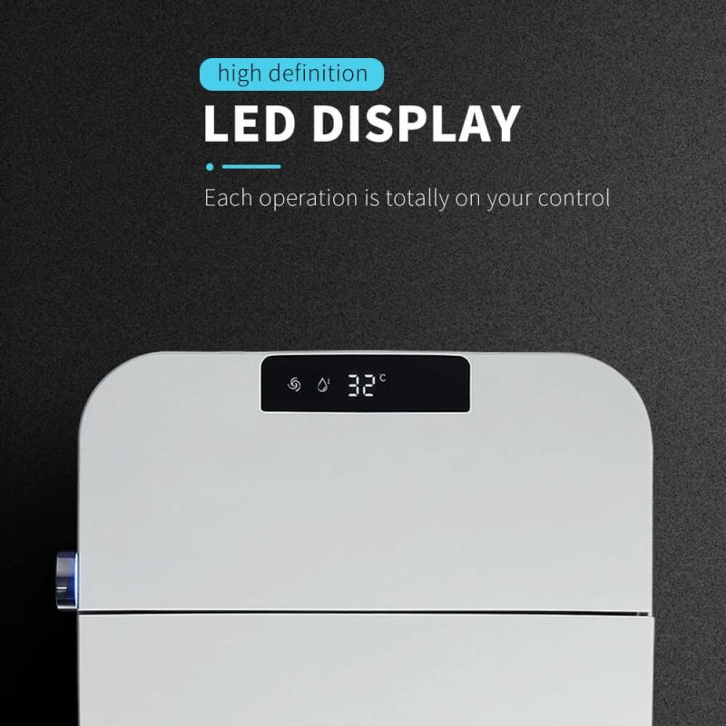 Smart Bidet Toilet with Foot Sensor Flushing 1.32 GPF