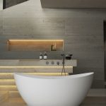 Double Slipper Oval Freestanding Bathtub in Casual Style for Soaking, Matte White